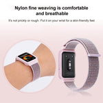 xDfind ウォッチフレーム一体型ナイロンフック＆ループファスナウォッチバンド、Samsung Galaxy Fit 3 用