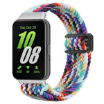 xDfind マグネティックバックルナイロン編みウォッチバンド、Samsung Galaxy Fit 3 用