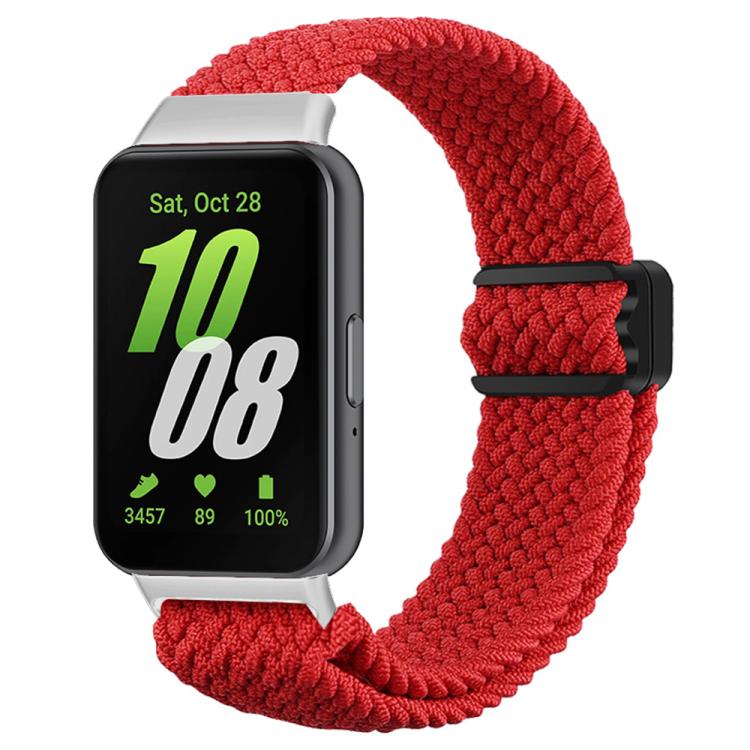 xDfind マグネティックバックルナイロン編みウォッチバンド、Samsung Galaxy Fit 3 用