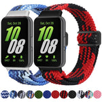 xDfind マグネティックバックルナイロン編みウォッチバンド、Samsung Galaxy Fit 3 用