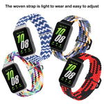 xDfind マグネティックバックルナイロン編みウォッチバンド、Samsung Galaxy Fit 3 用