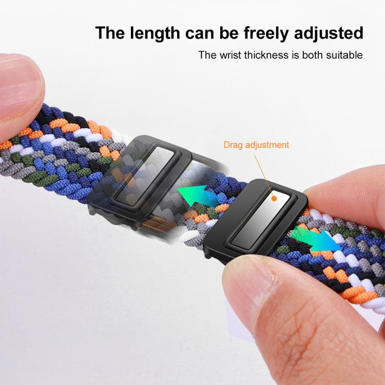xDfind マグネティックバックルナイロン編みウォッチバンド、Samsung Galaxy Fit 3 用