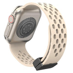 xDfind マグネットクラスプシリコンウォッチバンド、Apple Watch 42 / 44 / 45 / 46 / 49mm用、Apple Watch 38 / 40 / 41 / S10 42mm用