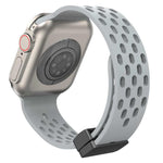 xDfind マグネットクラスプシリコンウォッチバンド、Apple Watch 42 / 44 / 45 / 46 / 49mm用、Apple Watch 38 / 40 / 41 / S10 42mm用