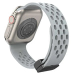xDfind マグネットクラスプシリコンウォッチバンド、Apple Watch 42 / 44 / 45 / 46 / 49mm用、Apple Watch 38 / 40 / 41 / S10 42mm用