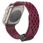xDfind マグネットクラスプシリコンウォッチバンド、Apple Watch 42 / 44 / 45 / 46 / 49mm用、Apple Watch 38 / 40 / 41 / S10 42mm用
