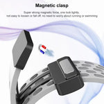 xDfind マグネットクラスプシリコンウォッチバンド、Apple Watch 42 / 44 / 45 / 46 / 49mm用、Apple Watch 38 / 40 / 41 / S10 42mm用