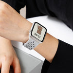 xDfind マグネットクラスプシリコンウォッチバンド、Apple Watch 42 / 44 / 45 / 46 / 49mm用、Apple Watch 38 / 40 / 41 / S10 42mm用