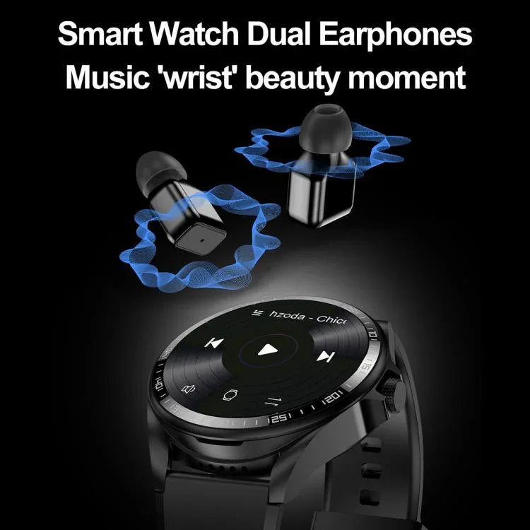 F36 1.46インチTFTカラースクリーン2-in-1 Bluetoothイヤホンスマートウォッチ、Bluetooth通話 / NFC対応