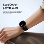 DUX DUCIS YEシリーズナイロン織りウォッチストラップ、Samsung Galaxy Watch8 / Watch8 Classic 用