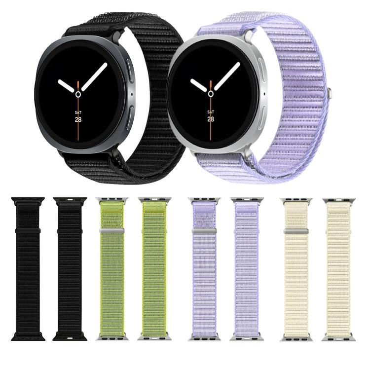 DUX DUCIS YEシリーズナイロン織りウォッチストラップ、Samsung Galaxy Watch8 / Watch8 Classic 用