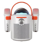 Lebo Y11 アウトドアポータブルワイヤレスカラオケデュアルマイクBluetoothスピーカー