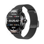 D13 2-in-1 Bluetoothイヤホンスマートコールウォッチ、Bluetooth通話 / NFC / ヘルスモニタリング対応、シリコンストラップ、3ビーズスチールストラップ、ミラネーゼスチールストラップ