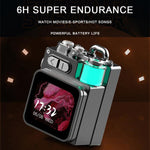 DK08 スマートLEDスクリーンクールスタイル ポータブルRGBライトBluetoothスピーカー DK08