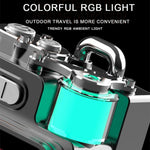 DK08 スマートLEDスクリーンクールスタイル ポータブルRGBライトBluetoothスピーカー DK08