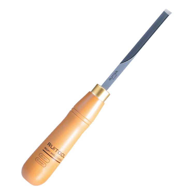 RUITOOL 打撃可能な貫通ハンドル木工用のみ彫刻ノミ スロットノミ、直角ノミ、直角＋フラットノミ