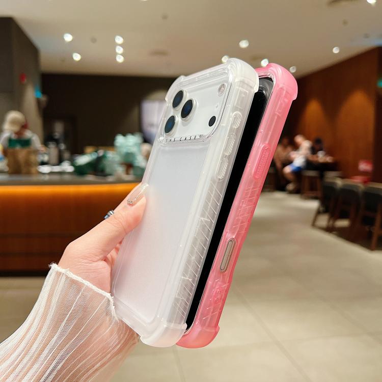 透明マット TPU ハイブリッド PC 3-in-1 電話ケース、iPhone 17 Pro Max 用、iPhone 17 Pro 用