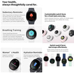 HD8 mini 1.29インチ BT5.4 スポーツスマートウォッチ、Bluetooth通話 / 睡眠 / 血中酸素 / 心拍数 / 血圧健康モニター対応
