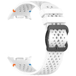 xDfind ラダーブラックバックルハニカム通気シリコンウォッチバンド、Samsung Galaxy Watch8 / Watch8 Classic 用