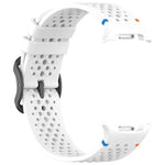 xDfind ラダーブラックバックルハニカム通気シリコンウォッチバンド、Samsung Galaxy Watch8 / Watch8 Classic 用