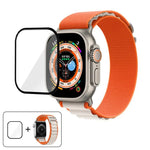 バックルループナイロンウォッチバンド 3Dカーブフィルム付き、Apple Watch Ultra 2 / 1 49mm用