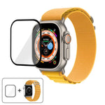 バックルループナイロンウォッチバンド 3Dカーブフィルム付き、Apple Watch Ultra 2 / 1 49mm用