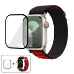 Buckle Loop Nylon Watch Band with 3D Curved Film, For Apple Watch Series 42mm
