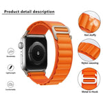 Buckle Loop Nylon Watch Band with 3D Curved Film, For Apple Watch Series 44mm