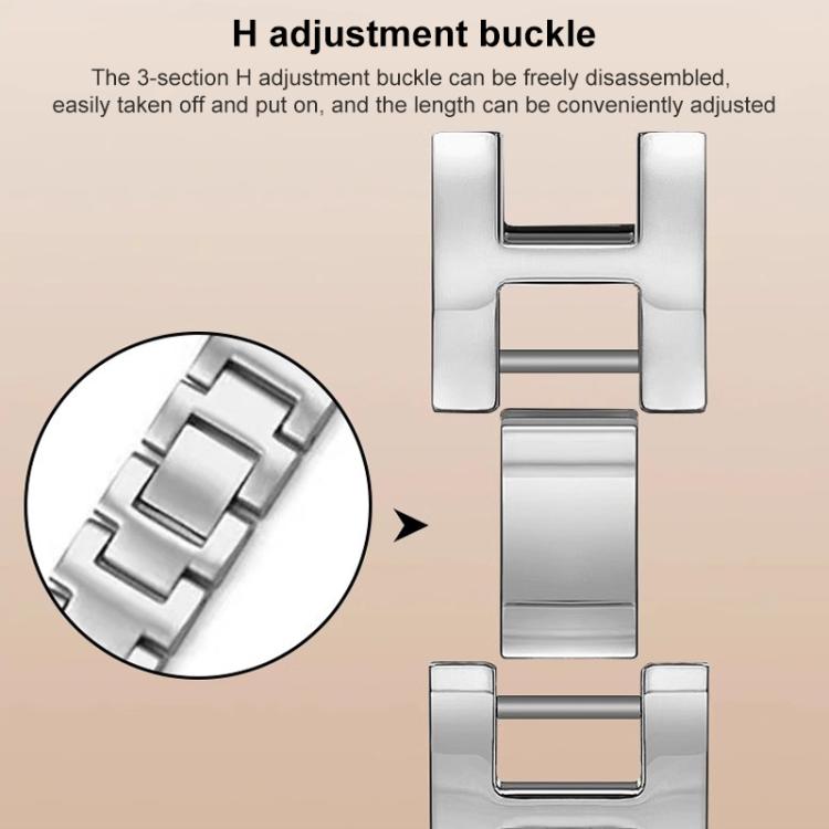 xDfind Single-row Denim Chain Stainless Steel Watch Band, For Xiaomi Smart Band 10 / 9 / 8