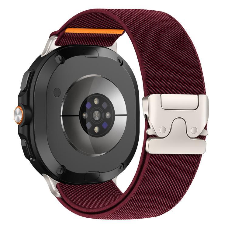 xDfind パラシュートバックル ストレッチナイロンウォッチバンド、Samsung Galaxy Watch8 / Watch8 Classic用