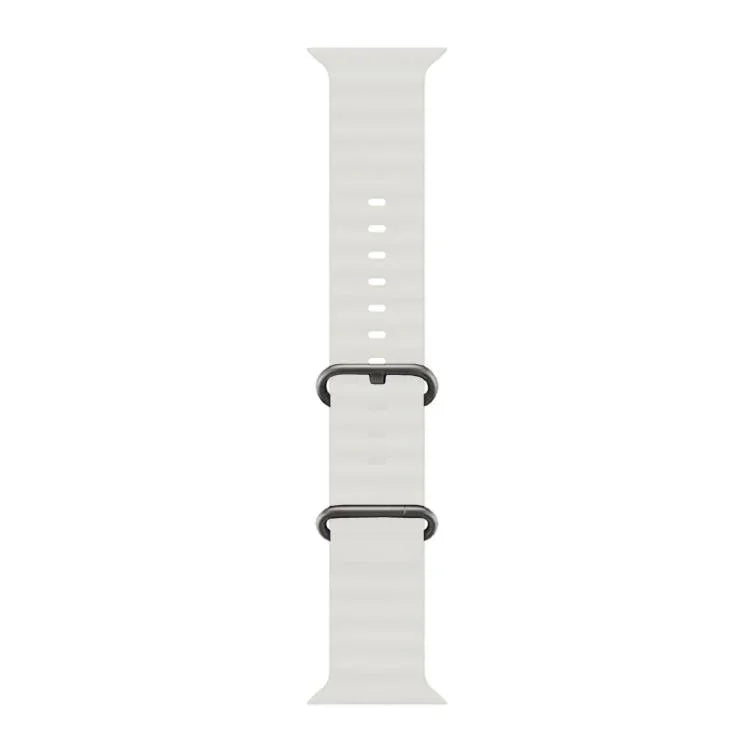 オーシャンシリコンウォッチバンド 3Dカーブフィルム付き、Apple Watch Series 41mm用、Apple Watch Series 38mm用、Apple Watch Series 42mm用