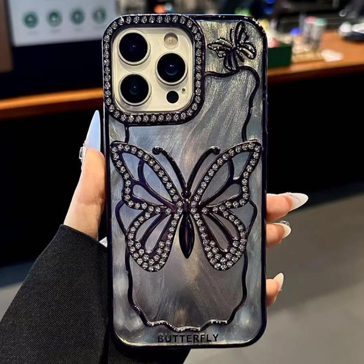 バタフライ電気めっきTPUスマホケース エポキシ段ボール付き、iPhone 14用、iPhone 14 Pro用、iPhone 14 Pro Max用、iPhone 13 Pro Max用、iPhone 13 Pro用、iPhone 13用