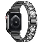 xDfind ダイヤモンドジュエリーメタルウォッチバンド ケース付き、Apple Watch Series 10 46mm用、Apple Watch Series 10 42mm用、Apple Watch Series 44mm用、Apple Watch Series 40mm用、Apple Watch Ultra 2 / 1 49mm用、Apple Watch Series 45mm用