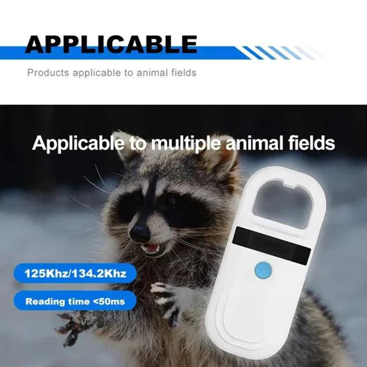 134.2KHz 携帯用小動物識別チップリーダー