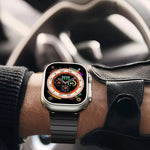 オリジナルバックル 316ステンレススチールウォッチバンド 3Dカーブフィルム付き、Apple Watch Series 10 46mm用、Apple Watch Series 10 42mm用、Apple Watch Series 44mm用、Apple Watch Series 40mm用、Apple Watch Ultra 2 / 1 49mm用、Apple Watch Series 45mm用