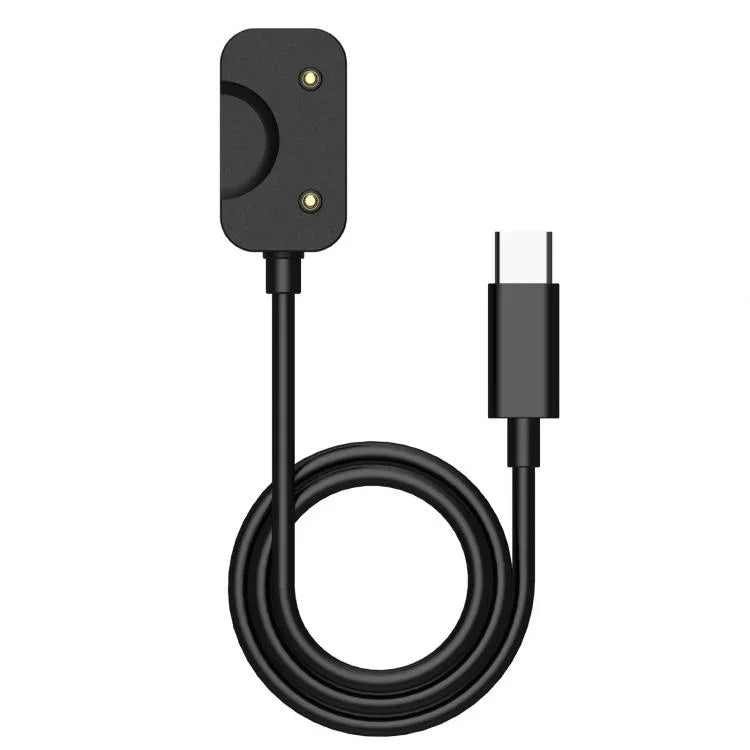 xDfind USB-C / Type-Cインターフェーススマートウォッチ充電ケーブル チップ保護付き、長さ：1m、Samsung Galaxy Fit3用、Type-Cインターフェース