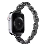 xDfind ダブルハート ダイヤモンドメタルウォッチバンド、Apple Watch 42 / 44 / 45 / 46 / 49mm用、Apple Watch 38 / 40 / 41 / S10 42mm用