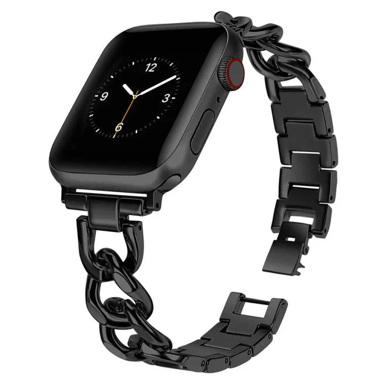 xDfind ダブルサークル メタルウォッチバンド、Apple Watch 42 / 44 / 45 / 46 / 49mm用、Apple Watch 38 / 40 / 41 / S10 42mm用