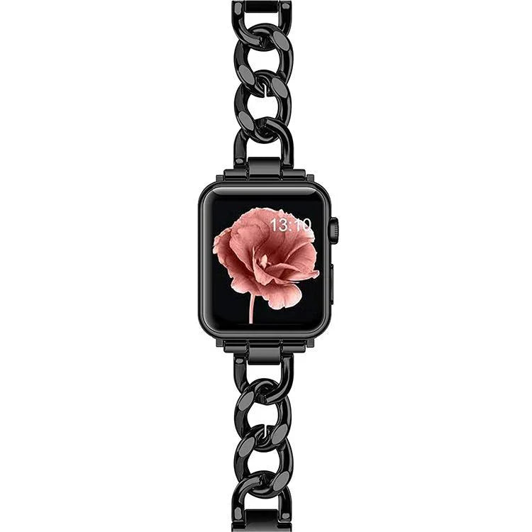 xDfind ダブルサークル メタルウォッチバンド、Apple Watch 42 / 44 / 45 / 46 / 49mm用、Apple Watch 38 / 40 / 41 / S10 42mm用