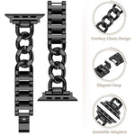 xDfind ダブルサークル メタルウォッチバンド、Apple Watch 42 / 44 / 45 / 46 / 49mm用、Apple Watch 38 / 40 / 41 / S10 42mm用