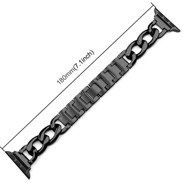 xDfind ダブルサークル メタルウォッチバンド、Apple Watch 42 / 44 / 45 / 46 / 49mm用、Apple Watch 38 / 40 / 41 / S10 42mm用