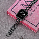 xDfind ダブルサークル メタルウォッチバンド、Apple Watch 42 / 44 / 45 / 46 / 49mm用、Apple Watch 38 / 40 / 41 / S10 42mm用