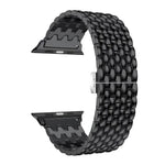 xDfind ドラゴンテクスチャー メタルウォッチバンド、Apple Watch 42 / 44 / 45 / 46 / 49mm用、Apple Watch 38 / 40 / 41 / S10 42mm用