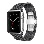 xDfind ドラゴンテクスチャー メタルウォッチバンド、Apple Watch 42 / 44 / 45 / 46 / 49mm用、Apple Watch 38 / 40 / 41 / S10 42mm用
