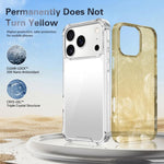 四隅ショックプルーフアクリル+TPUスマホケース、iPhone 17 Pro Max用、iPhone 17 Pro用、iPhone 17用、iPhone Air用
