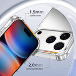 四隅ショックプルーフアクリル+TPUスマホケース、iPhone 17 Pro Max用、iPhone 17 Pro用、iPhone 17用、iPhone Air用