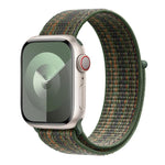ベーシックナイロンループウォッチバンド 3Dカーブフィルム付き、Apple Watch Series 10 46mm用、Apple Watch Series 10 42mm用、Apple Watch Series 44mm用