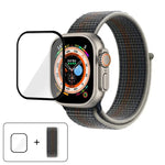 ベーシックナイロンループウォッチバンド 3Dカーブフィルム付き、Apple Watch Series 40mm用、Apple Watch Ultra 2 / 1 49mm用、Apple Watch Series 45mm用