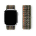 ベーシックナイロンループウォッチバンド 3Dカーブフィルム付き、Apple Watch Series 41mm用、Apple Watch Series 38mm用、Apple Watch Series 42mm用