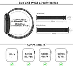 ベーシックナイロンループウォッチバンド 3Dカーブフィルム付き、Apple Watch Series 41mm用、Apple Watch Series 38mm用、Apple Watch Series 42mm用